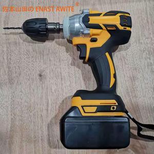 Industrial Rechargeable Lithium Battery Power Tools High Torque Cordless Impact Wrench Brushless <b>Hand</b> <b>Drill</b> PG4010 Torque Wrench - Product Image 1