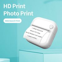 Printer tanpa tinta saku termal belajar nirkabel Mini Printer isi ulang portabel untuk pelajar J1