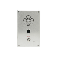 Sip Voip Interphone de bureau SPON Téléphone de bureau Appel d'urgence Téléphone Bouton-poussoir Panneau d'appel Solution d'interphone de stationnement