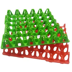 Colorful Egg Crate 30 Eggs Transporation Tray Plastic Chicken Egg Tray for Chicken Poultry Layers Farm