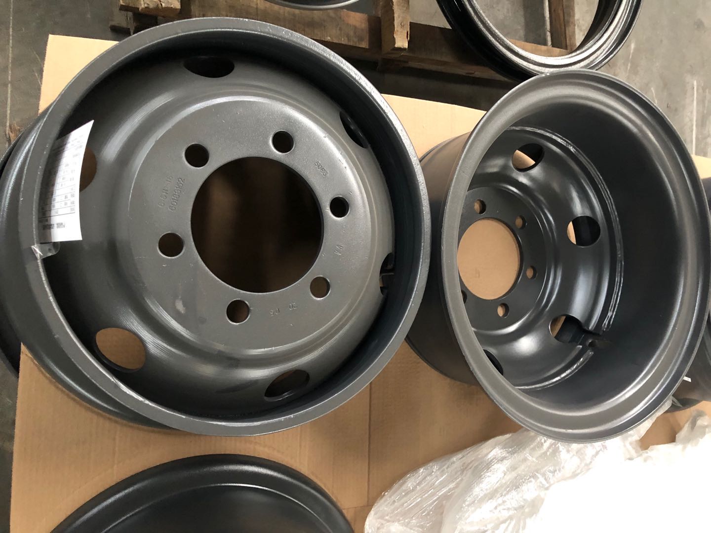 Китайская большая фабрика, Прямая поставка, колесный обод из стали для легкового автомобиля, обод для автобуса 6,5-16, низкая цена