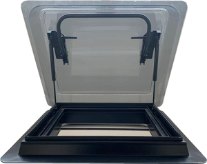 หลังคาสกายไลท์อะคริลิกคู่ โครงอะลูมิเนียมอัลลอยด์ สำหรับรถบ้าน รถพ่วงคาราวาน รถมอเตอร์โฮม จากโรงงานโดยตรง - Product Image 2