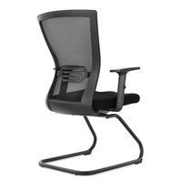 Chaise de bureau ergonomique moderne en maille de nylon, réglable en hauteur, pour visiteurs et conférences, vente en gros en ligne par le fabricant de Foshan