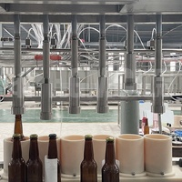 Grande Qualité Isobare Petite Machine De Remplissage De Bière Bière D'embouteillage De Remplissage En Vente