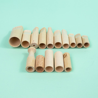 Embouts filtrants personnalisés pour cigarettes et cigares, embouts roulés, embouts ronds, filtres en nid d'abeille, embouts coniques en bambou et en bois