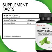 Capsules d'extrait de melon amer - Gestion du poids et soutien digestif, personnalisable ODM
