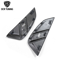 Embellecedor de Ventilación de Guardabarros de Fibra de Carbono Seca G80 para BMW M3 G80 G81 2021+ Estilo MP, Rejilla Lateral de Carbono Puro, Embellecedor de Luz, Kits de Carrocería