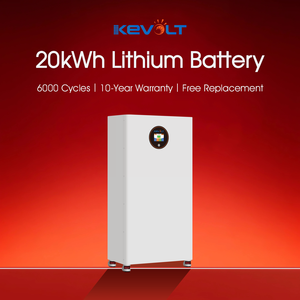 Bateria de Armazenamento de Energia Doméstica KEVOLT LiFePO4 48V 10kWh 16kWh 20kWh 50kWh Sistema de Energia <span class=keywords><strong>Solar</strong></span> Pacote de Baterias de Íon de Lítio - Product Image 1