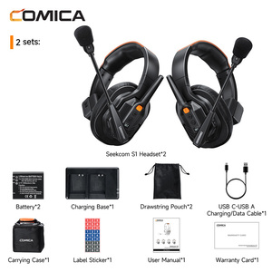 COMICA Seekcom S1 (ชุดสองชิ้น) ระบบอินเตอร์คอมไร้สายแบบป้องกันการระเบิด สำหรับการสื่อสารภายในทีม 2 คน - Product Image 3