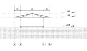 Maison préfabriquée en acier à toit en pente de 20 pieds, assemblage rapide, design méditerranéen, pour logement du personnel de parc extérieur, école, hôtel - Product Image 6