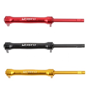 Litepro para bastidores de carga trasera de bicicleta, barra telescópica, barra de extensión de aleación de aluminio para scooters eléctricos plegables Brompton - Product Image 1