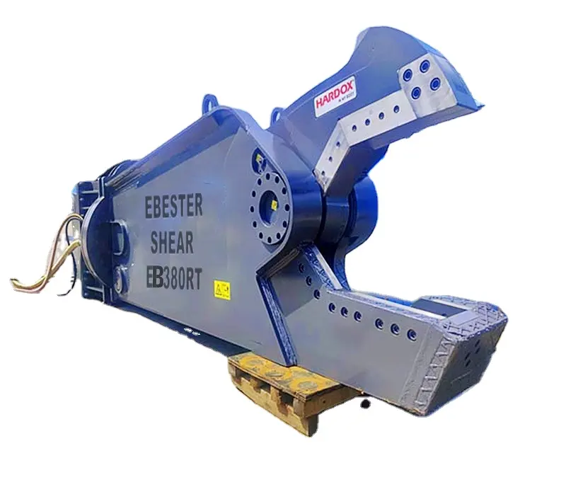 EBESTER 40-50TON Recycling Demolition Shear Iron Cutter Shear Hydraulic shear