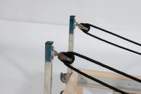 VOG VOG-PL015A Reformer de Pilates pliable en bois d'érable – Réglable, durable, écologique pour usage domestique et commercial