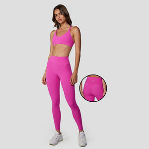 Vêtements athlétiques respirants personnalisables mode Jogging Fitness pantalon moulant taille haute Yoga Leggings <span class=keywords><strong>2022</strong></span> - Product Image 1