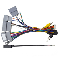 Câble adaptateur de harnais d'alimentation pour autoradio OEM 16 broches Canbus Android, conducteur en cuivre nu, remplacement de la prise d'alimentation du haut-parleur CR-V