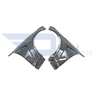 Guardabarros Delanteros Ventilados de Fibra de Carbono Tipo 2 DLF para Kia Stinger 2017-2021 - Product Image 5