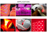 Chip Led 2in1, 6W 660nm dan Ir 850nm, Terapi Cahaya Merah untuk Pertumbuhan Rambut Infra Led, Terapi Cahaya Merah Kolagen Anti Penuaan
