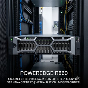 Serveur en rack d'entreprise Dell PowerEdge R860 à 4 sockets, processeur Intel Xeon, serveur critique pour la virtualisation <span class=keywords><strong>SAP</strong></span> HANA - Product Image 4