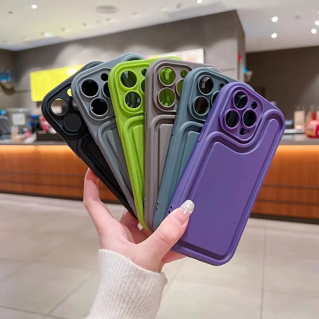 Lage Prijs TPU Luxe Telefoon Hoesje Voor Iphone Xr/6/7 Plus Anti-Val Telefoon Cover Voor Iphone 15 14 13 12 11 Voor Samsung