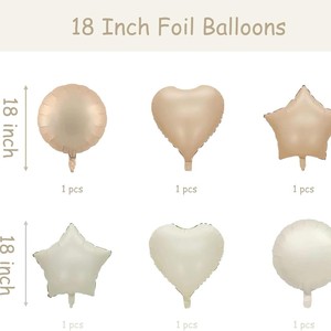 OH BABY Ensemble <span class=keywords><strong>de</strong></span> ballons en aluminium pour fête <span class=keywords><strong>de</strong></span> naissance, décoration <span class=keywords><strong>de</strong></span> fête, fournitures d'anniversaire, décoration <span class=keywords><strong>de</strong></span> chambre d'enfant - Product Image 2