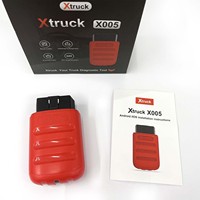 Herramienta de Diagnóstico para Camiones de Servicio Pesado Xtruck X005 Plus, Analizador de Motor OBD2, Flasheo Rápido de ECU para Diagnóstico de Dongfeng