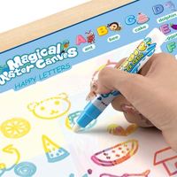 Tableaux de dessin aquatiques magiques extra larges pour filles et garçons 20x90cm, tapis à gribouiller à l'eau