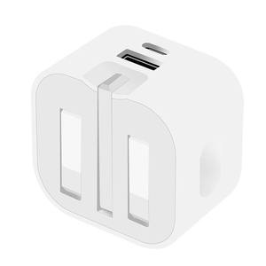 Adaptador de Corriente de 20W de Alta <span class=keywords><strong>Calidad</strong></span> del Fabricante, al <span class=keywords><strong>Mejor</strong></span> <span class=keywords><strong>Precio</strong></span>, Cargador Rápido PD para iPhone 14 13 12 11, Cargador de Pared USB-C de 20W para EE. UU., UE y Reino Unido - Product Image 2
