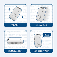 Dispositivo de Seguridad para Personas Mayores, Colgante Inteligente SOS con Alarma de Seguridad Personal y Rastreo en Tiempo Real con GPS/WIFI/Bluetooth/LBS 4