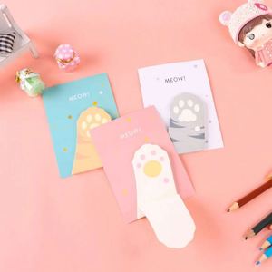 Multicolor Kawaii Cat Paw Design Customizable <b>Memo</b> <b>Pads</b> Cute Office School Paper Writing Gifts Special-Shape Self-Adhesive <b>Memos</b> - Product Image 5