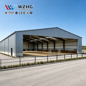 Arène équestre préfabriquée en acier pour sites de compétition, fabriquée par une usine OEM, avec sélection de grade structurel spécifié - Product Image 1