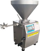 Agrafeuse à saucisses industrielle haute performance Remplisseur de saucisses sous vide automatique Ligne de production de hot-dog Salamie Stuffer