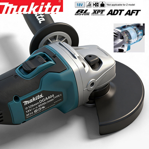 Herramienta de Corte y Pulido de <span class=keywords><strong>Velocidad</strong></span> <span class=keywords><strong>Variable</strong></span> de Grado Industrial con Empuñadura Ergonómica para Trabajar Metales, <span class=keywords><strong>Amoladora</strong></span> Angular <span class=keywords><strong>Makita</strong></span> de 125 mm sin Escobillas - Product Image 5