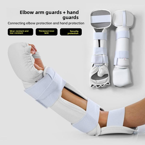 <span class=keywords><strong>Protezioni</strong></span> per Braccia e Gomiti XLAN per <span class=keywords><strong>Taekwondo</strong></span>, Karate, Sanda, Allenamento e Competizione, Attrezzatura Protettiva Staccabile - Product Image 3