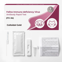 Test rapide en cassette pour la détection du virus de l'immunodéficience féline (FIV) – Prix usine pour cliniques vétérinaires – Échantillon gratuit