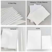 Papier de tatouage temporaire Topjlh, autocollant imprimable personnalisé pour transfert à l'eau, art corporel DIY, artisanat photo, vente en gros, facile à utiliser