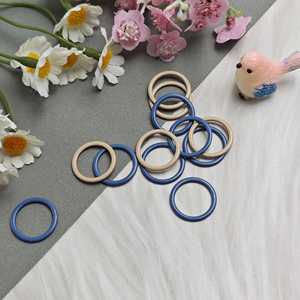 Most Popular Bra O Shape Ring <b>Hook</b> for Strap <b>Nylon</b> Coated High-quality Lingerie Customized Color Closure for Bra Sustainable - Product Image 1