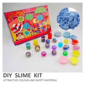 TOYSRUNNER Diy Glue <b>Putty</b> Activator Slime Kit Shake Snoop Crystal Mud Pigment Color Squishy Slime for Kids - Product Image 3
