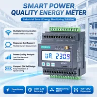 Monitor Energi Meter Listrik Multi-Tarif Multi-Rate dengan Layar LCD WIFI/RS485 MQTT, Penganalisa Daya, Meter Energi Tiga Fasa