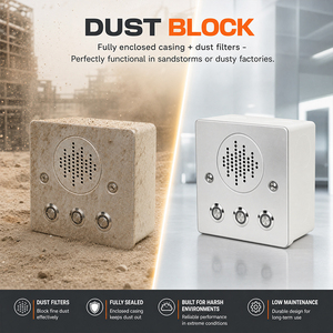 ระบบอินเตอร์คอมโทรศัพท์ SOS แบบทนทาน รองรับการโทรแบบแฮนด์ฟรี ระบบอนาล็อก GSM สำหรับลิฟต์ ระบบอินเตอร์คอมแบบกระจายเสียง - Product Image 6