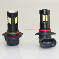Pièces de véhicule, systèmes d'éclairage automobile, ampoules intérieures et de commodité, ampoules Hb3 21smd 9005 21led 3030, ampoule de phare antibrouillard LED blanche pour voiture