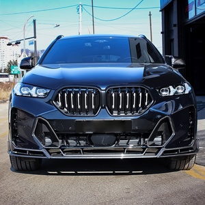 Spoiler avant en fibre de carbone sèche pré-imprégnée brillante, kit aérodynamique, pièces de tuning extérieur pour BMW G06 X6 LCI <span class=keywords><strong>2023</strong></span> 2026 - Product Image 5