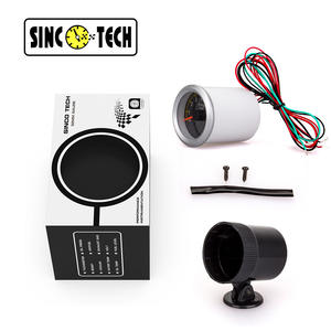 Auto Meter 52MM Kohle faser Oberflächen verstärkung Vakuum Wasser temperatur Öl temperatur Öldruck Spannung Drehzahl messer 12V - Product Image 6