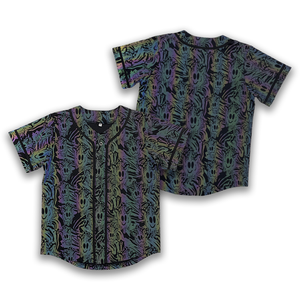 Maillot de baseball réfléchissant de haute qualité pour festival de musique Softball de style de rue - Product Image 1