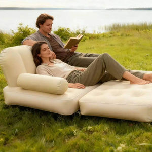 Sillón Inflable de PVC Plegable y Portátil de Diseño Moderno con Bomba Integrada, Preempaquetado para Sala de Estar y Juguetes - Product Image 5