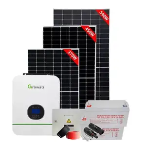 Casa di batterie residenziali 5 kw concentrate sole tracking 5kw rete di collegamento fuori rete 1kw 10kw turchia alimentazione casa sistemi solari