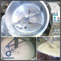 Friteuse Garri automatique Machine à torréfier le manioc Gari Machine à frire le gari