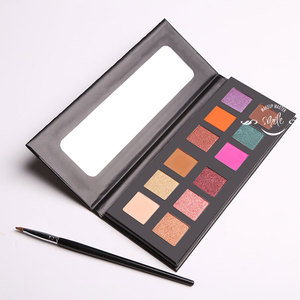 Vente en gros <span class=keywords><strong>de</strong></span> fards à paupières en poudre vegan, sans cruauté, hautement pigmentés, métalliques, imperméables, longue tenue, 140 couleurs, <span class=keywords><strong>marque</strong></span> privée - Product Image 6