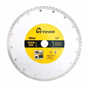 16 Inch Cold Pressed Diamond Saw Blade Disco Diamantado For Cutting Concrete Brick Marble