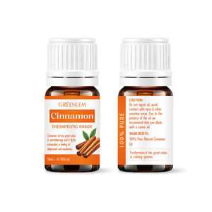 Huile essentielle de cannelle de qualité thérapeutique, huile aromatique naturelle pour diffuseur, massage, rafraîchit les sens, soulage les tensions corporelles, améliore l'humeur, OEM - Product Image 6