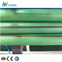 Ligne de production de tuyaux PPR à vis unique avec contrôle PLC pour une productivité élevée dans les systèmes de plomberie eau chaude/froide